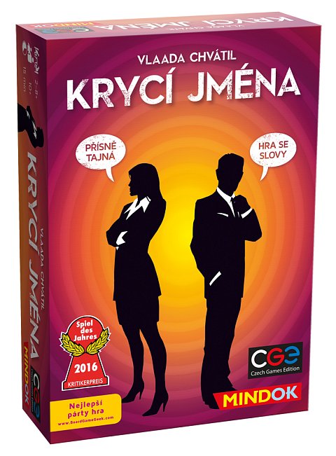 Krycí jména - krabice