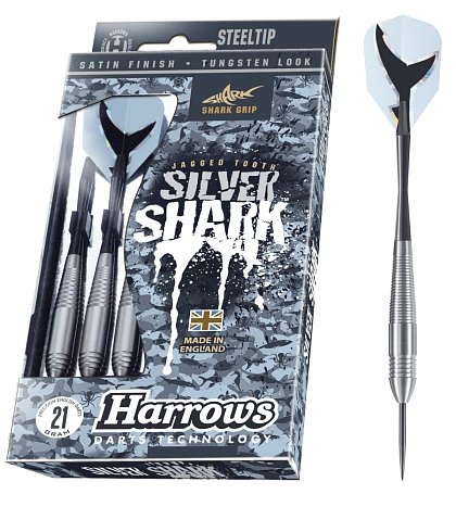 Šípkové bránky Silver Shark steel - R 23g