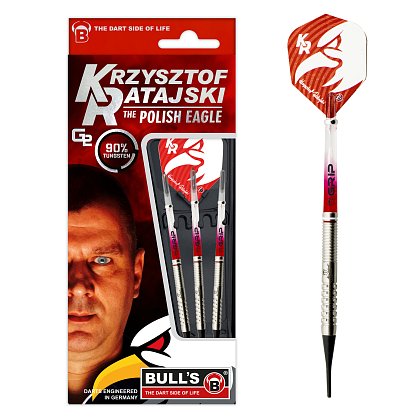 Šipky Bull's soft 90% Krzysztof Ratajski 18g 