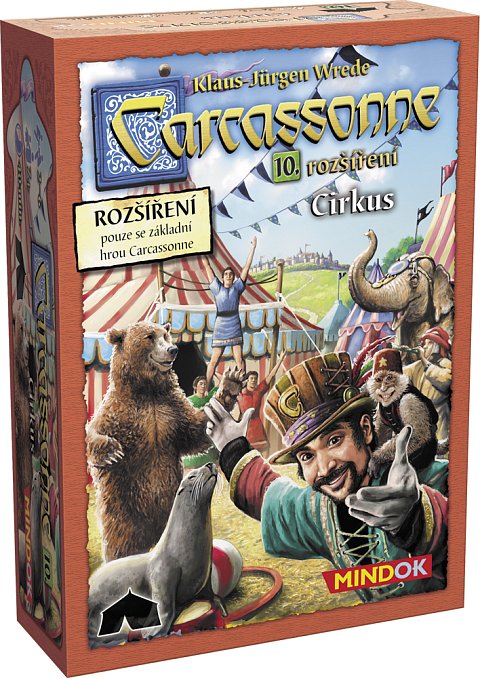  Carcassonne rozšíření 10: Cirkus - krabice