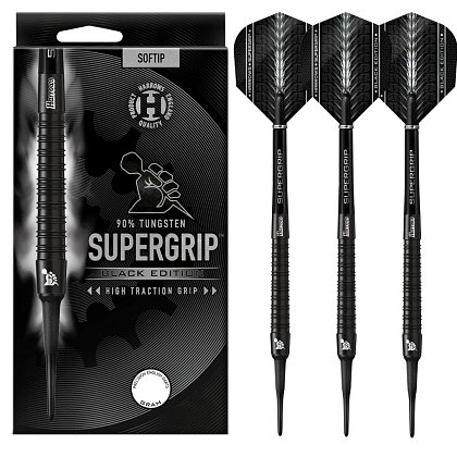 Šípkové bránky Supergrip Black Edition 90% soft 20g