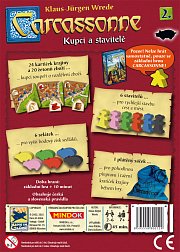 Carcassonne 02 - Kupci a stavitelé - Krabice zadní strana