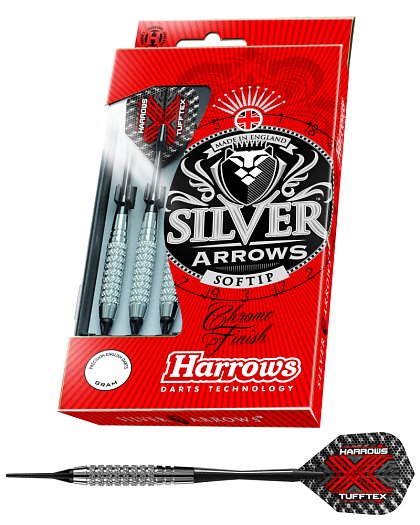 Šípky Harrows Silver Arrows soft - K 14g