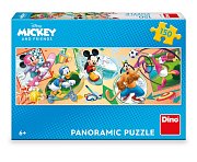 Panoramic Puzzle - Mickey s kamarády 150